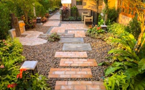 xeriscape, malçlama